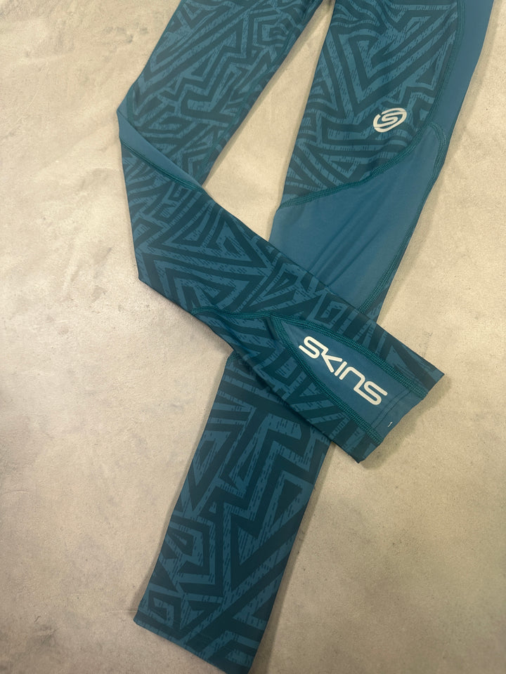 SKINS Series-3 Women’s Skyscraper Tights – Lt Teal