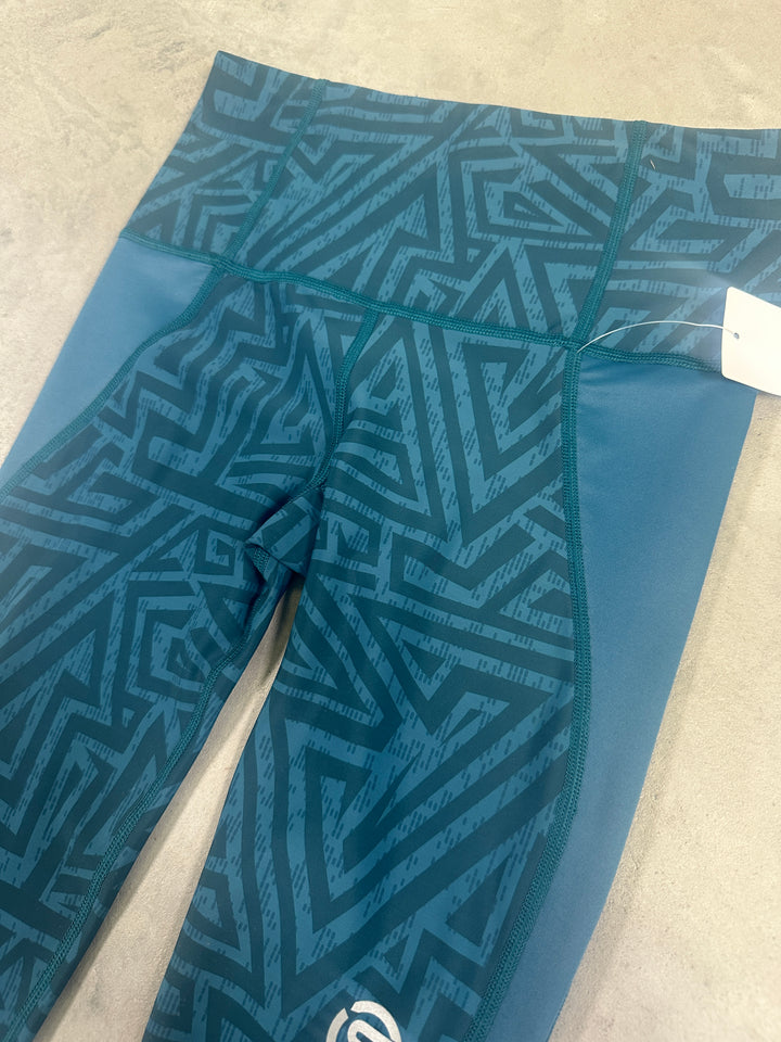 SKINS Series-3 Women’s Skyscraper Tights – Lt Teal