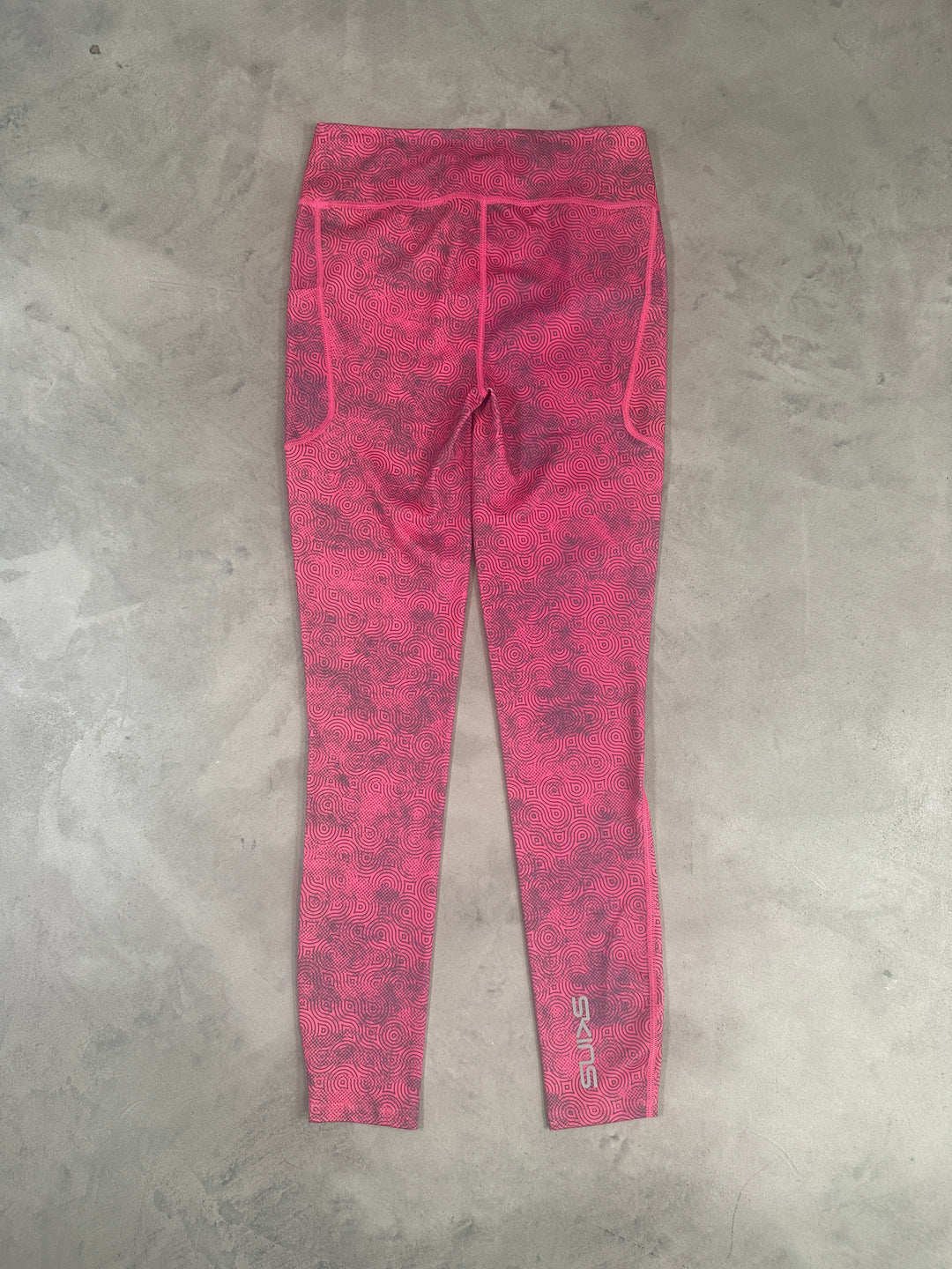 SKINS SERIES-3 Women’s Long Tights PKT 2.0 – Pink Tex