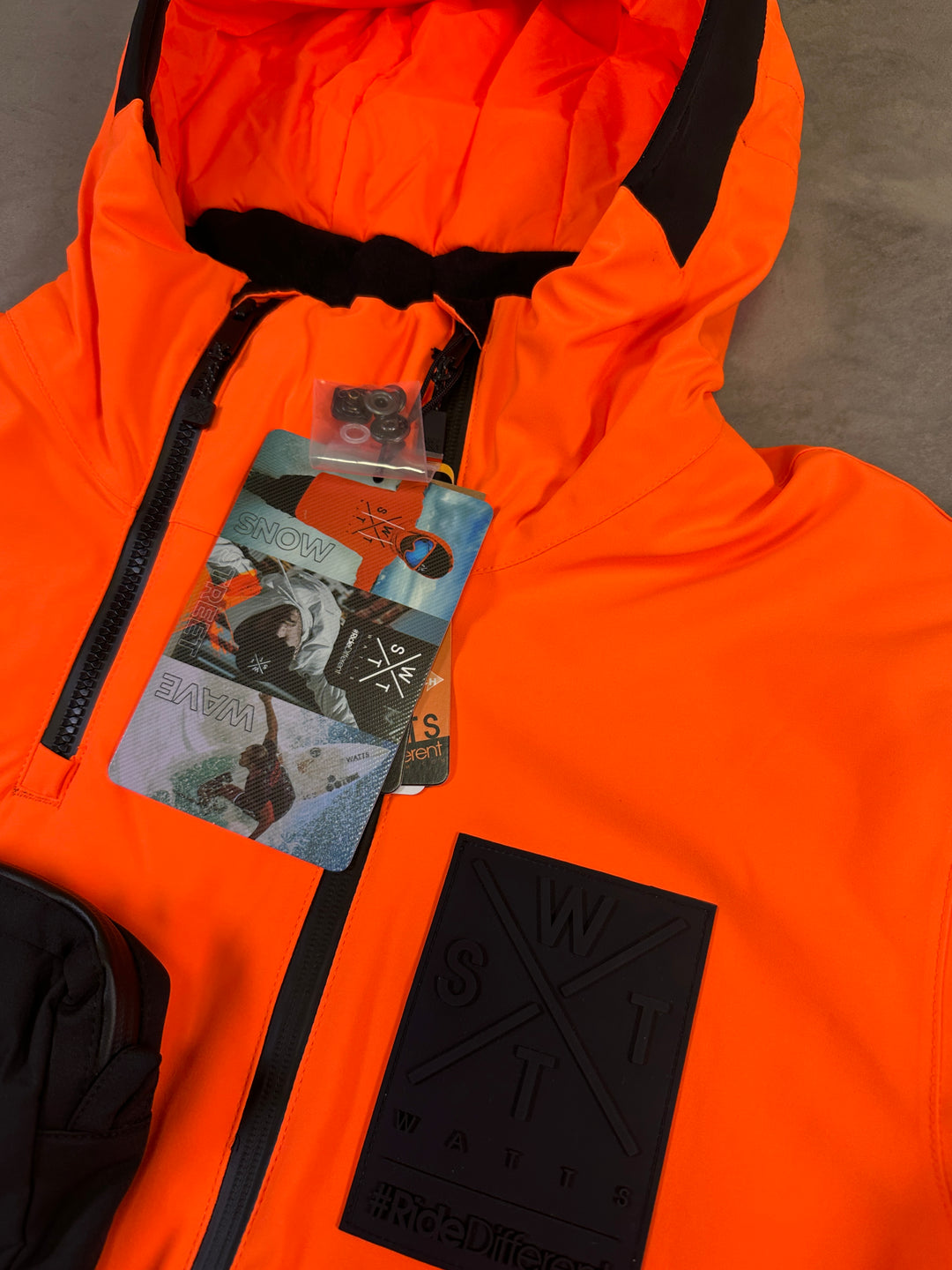 WATTS X-Wear Ski Jacket - Fluo Orange