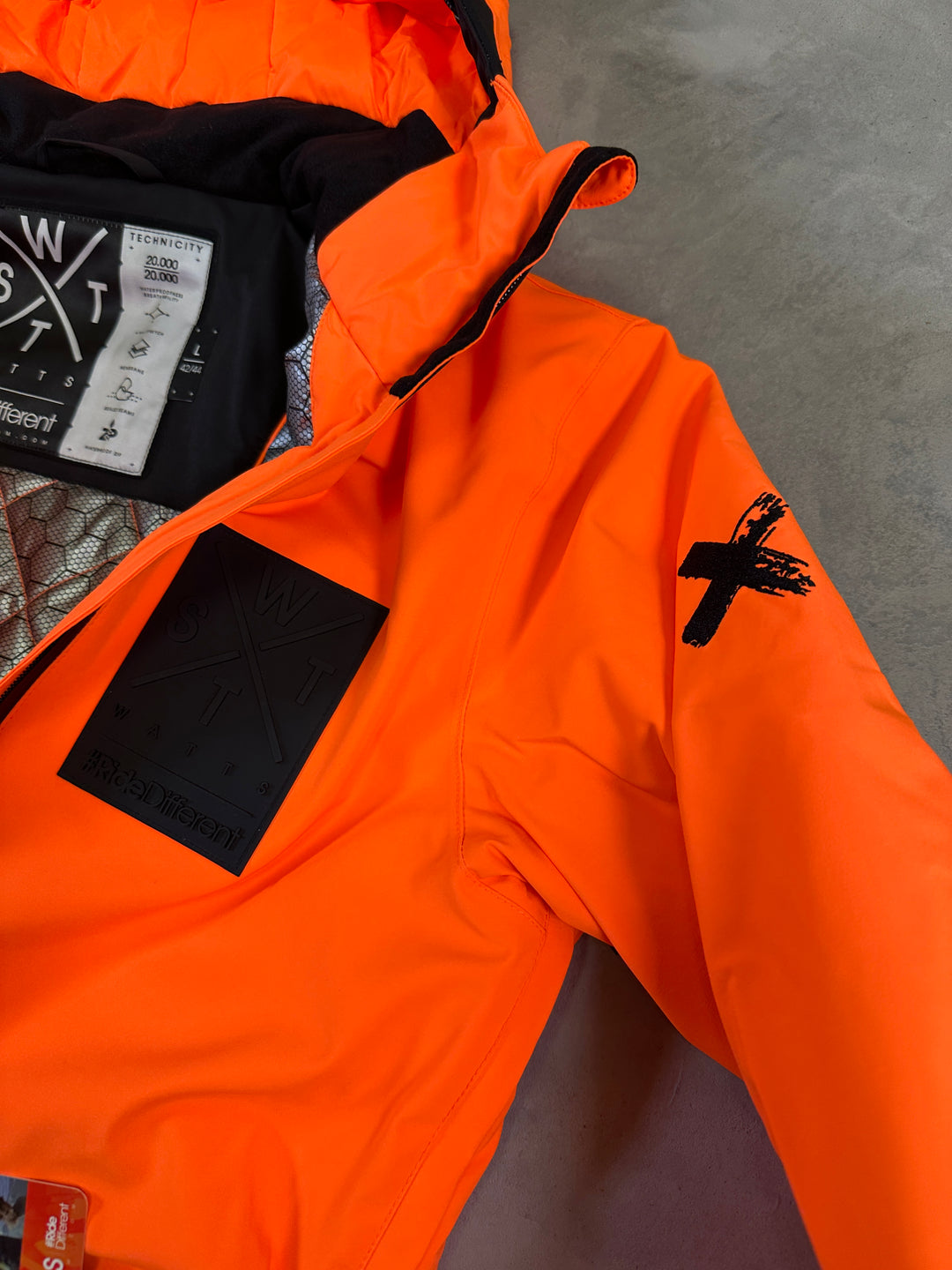 WATTS X-Wear Ski Jacket - Fluo Orange