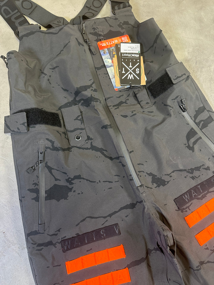 WATTS X-Cork Ski Pants - Anthracite Gray Camouflage
