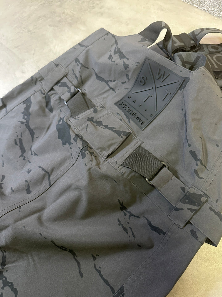 WATTS X-Cork Ski Pants - Anthracite Gray Camouflage