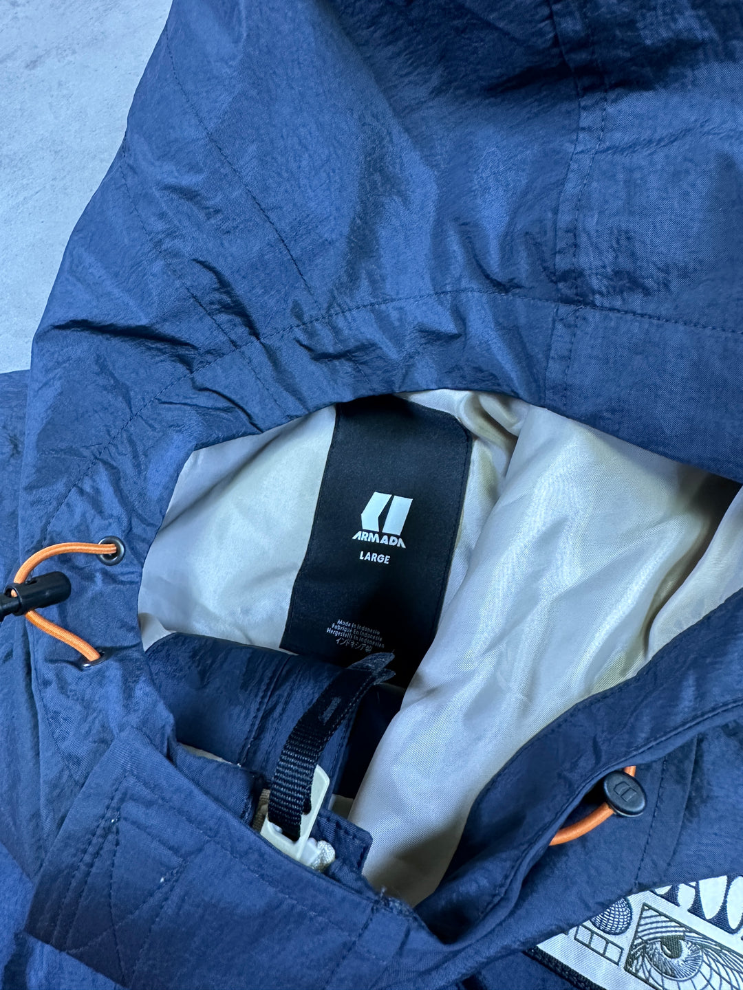 Armada Murph Windbreaker - Indigo Sienna