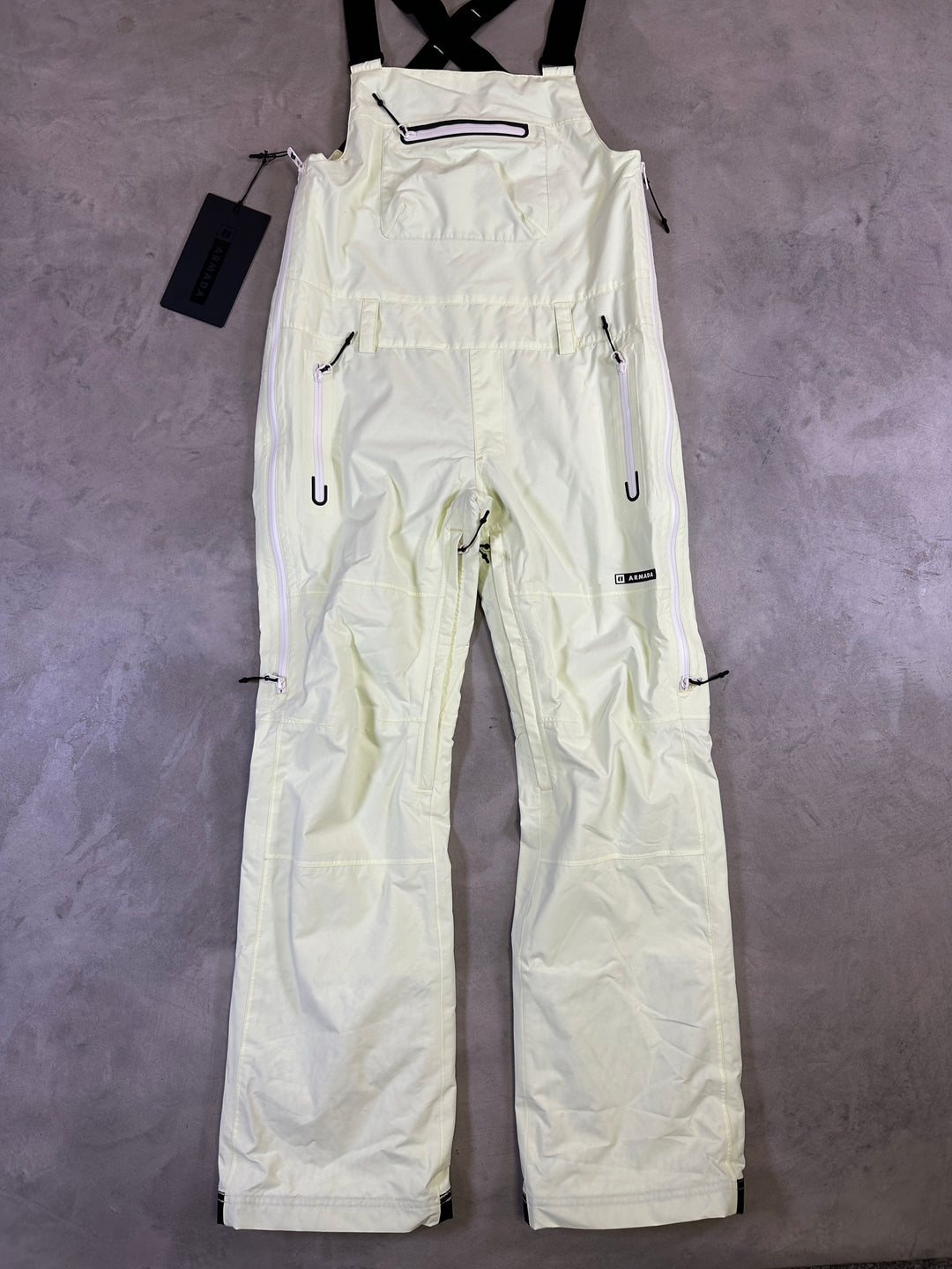 Armada Pascore women’s ski and snowboard bib pants with waterproof breathable fabric and adjustable shoulder straps.