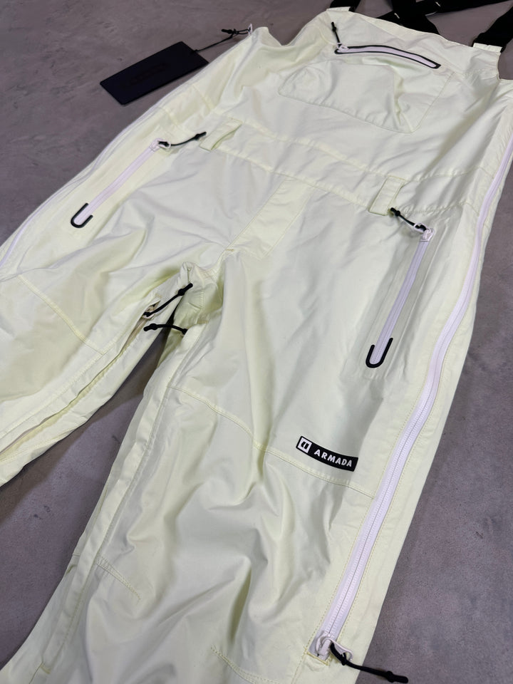 Armada Pascore women’s ski bib pants with waterproof breathable fabric, sealed seams, adjustable straps, and durable all-mountain performance.