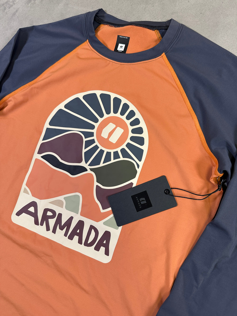 close up of armada base layer