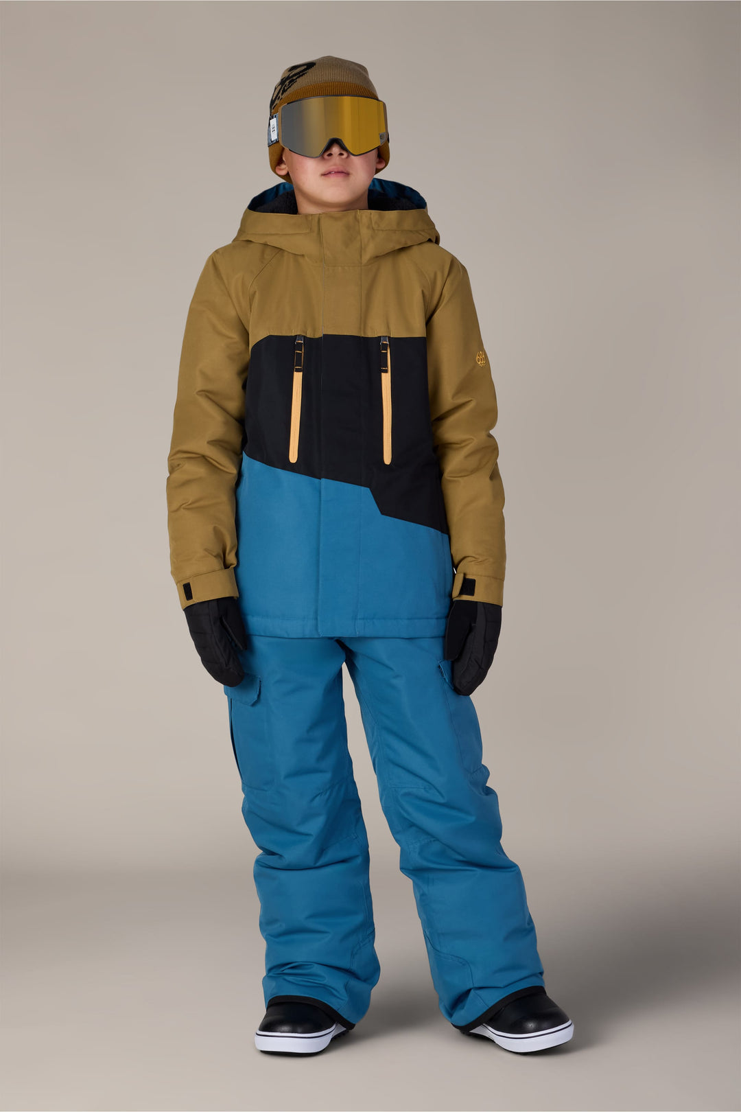 686 Boys Infinity™ Cargo Insulated Pant in Blue Ash - view 3