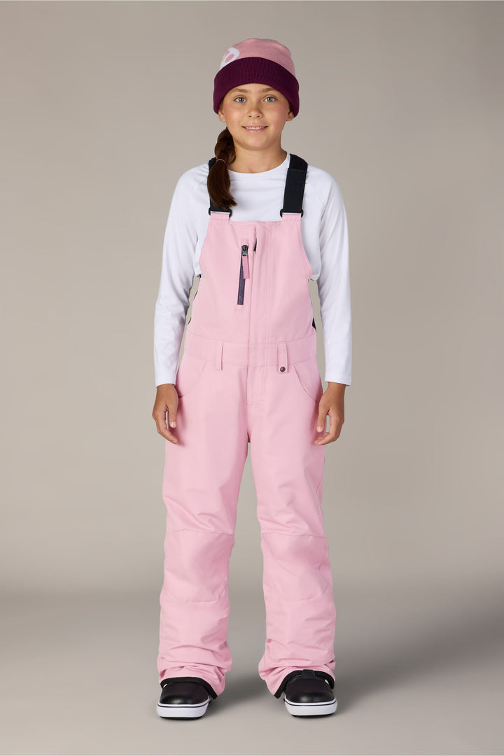 686 Girls Sierra Insulated Bib in Smokey Lilac