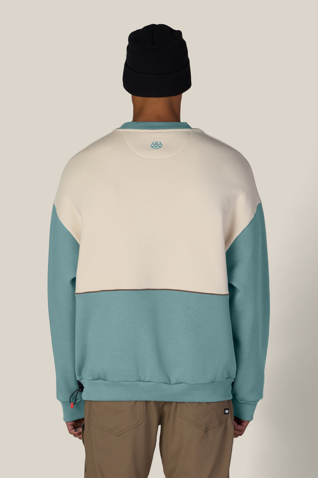 686 Reserved® Premium Heavyweight Crewneck in Pale Firn - view 2