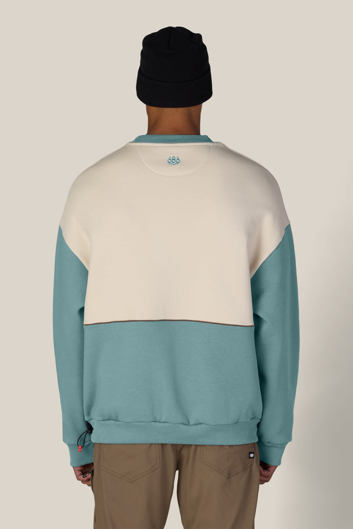 686 Reserved® Premium Heavyweight Crewneck in Pale Firn - view 2