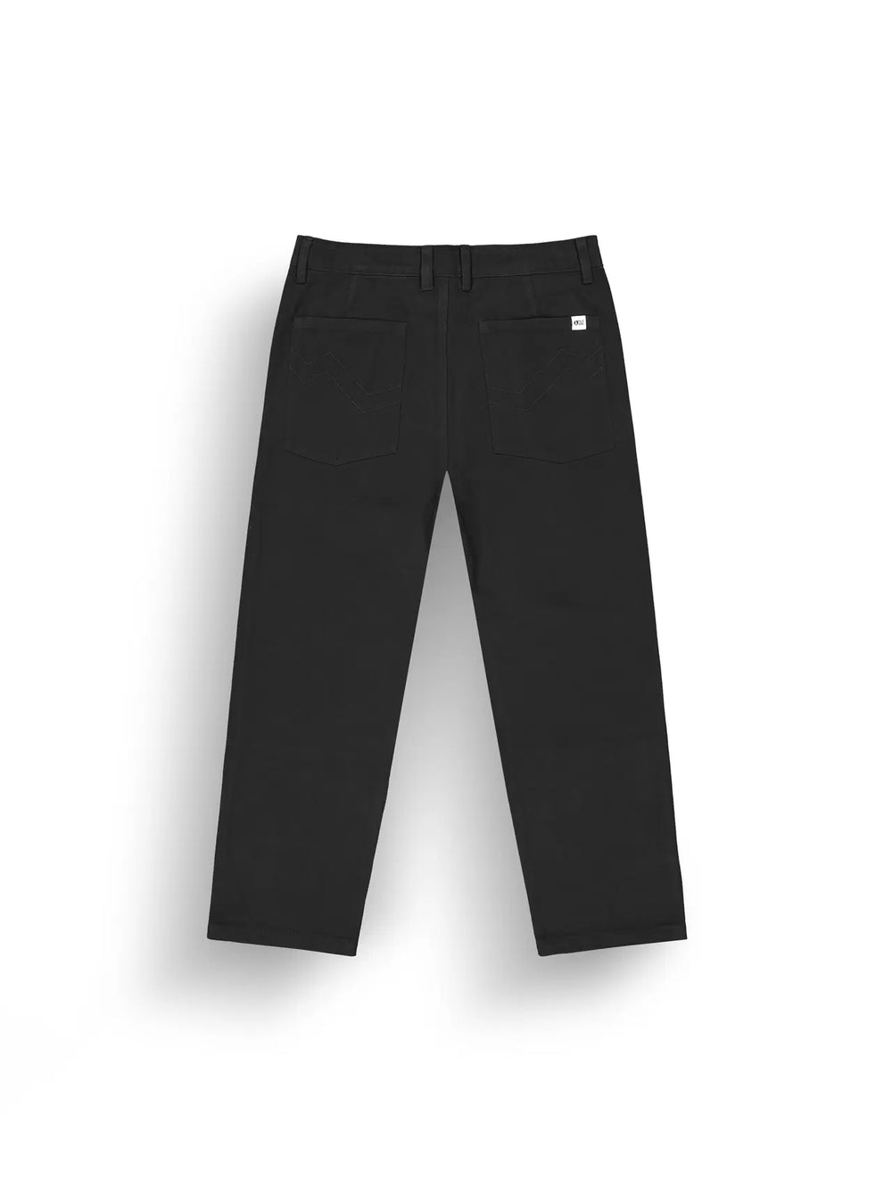 Black pants on a white background