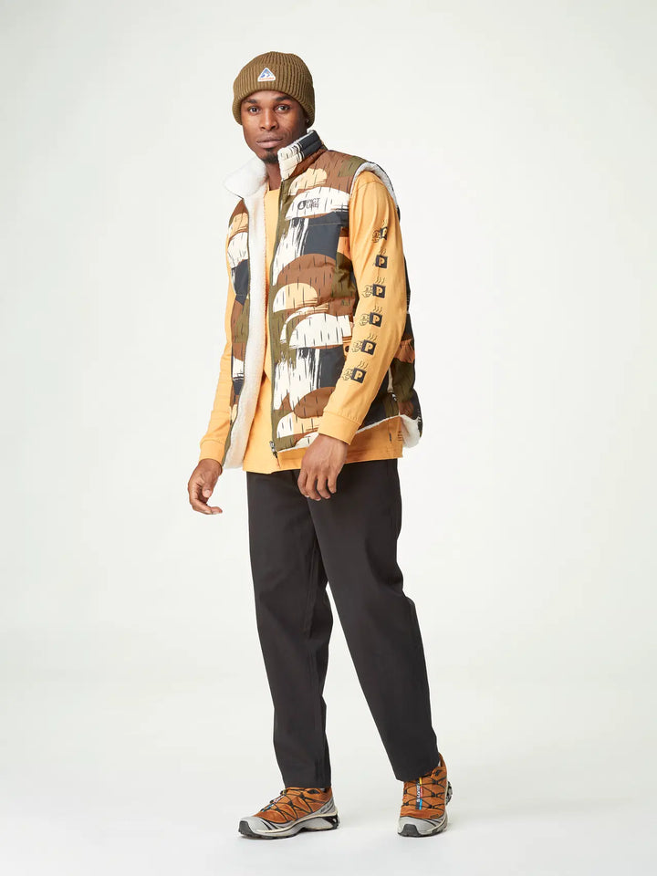 Picture Organic Clothing Russello Vest -Arashi Camo Print