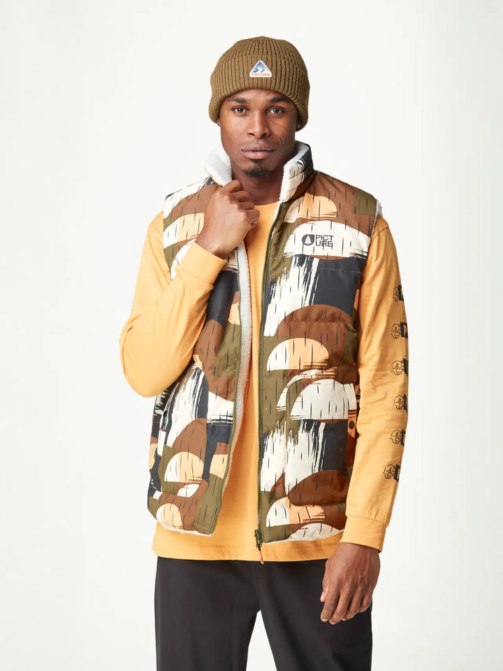 Picture Organic Clothing Russello Vest -Arashi Camo Print