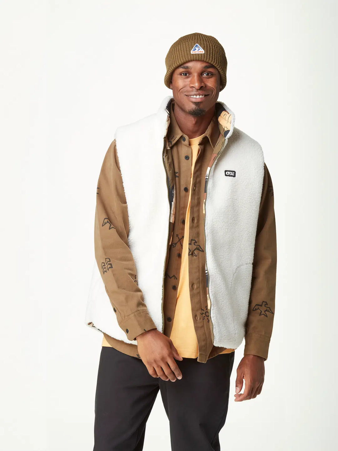 Picture Organic Clothing Russello Vest -Arashi Camo Print