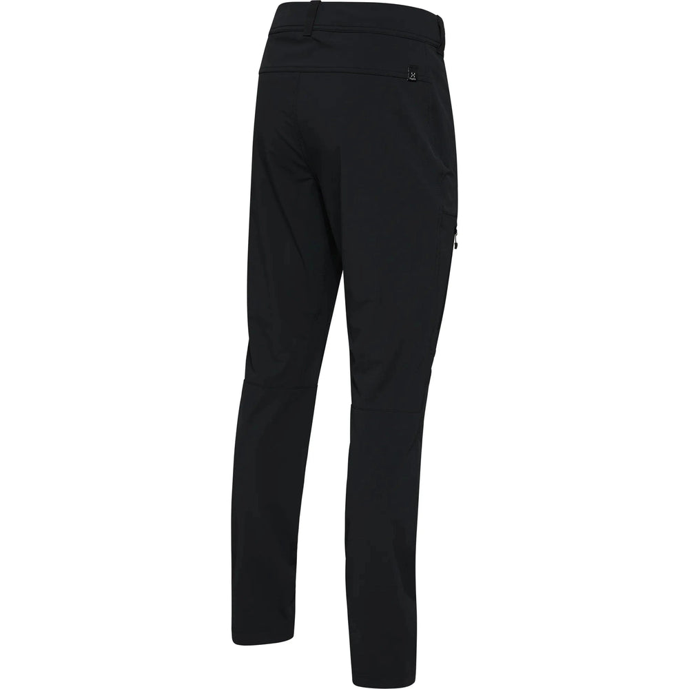 Black pants on a white background