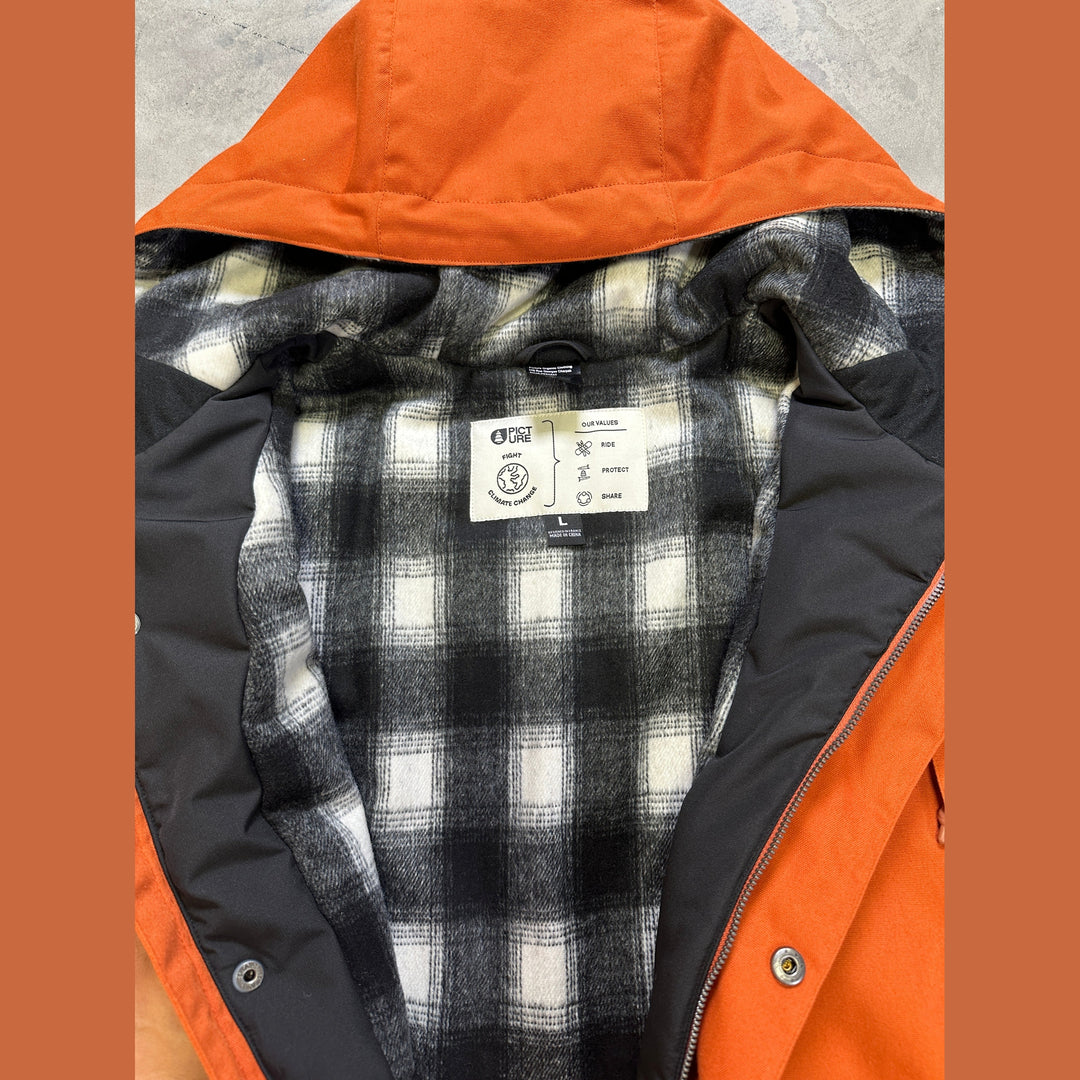 Picture Organic Clothing Doaktown Jacket - Red clay