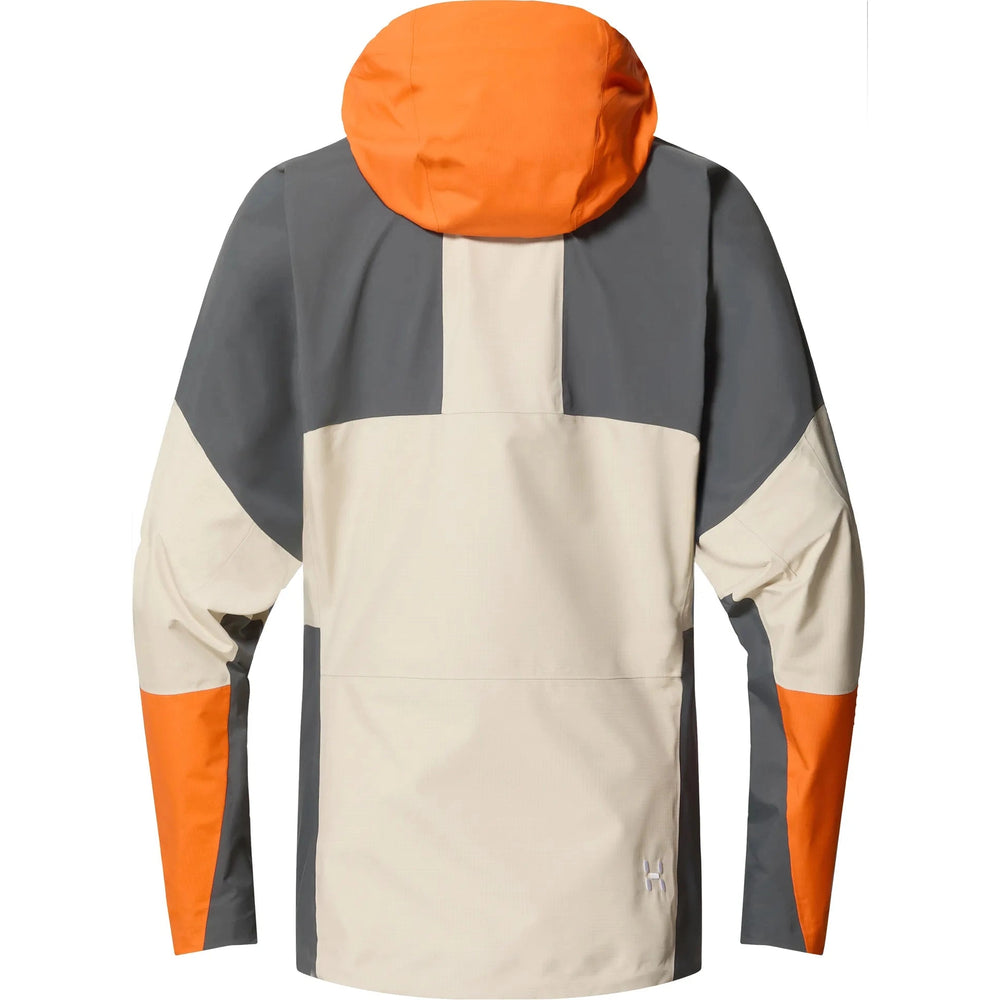 Haglöfs Spitz GTX Pro Jacket back view showing technical fit