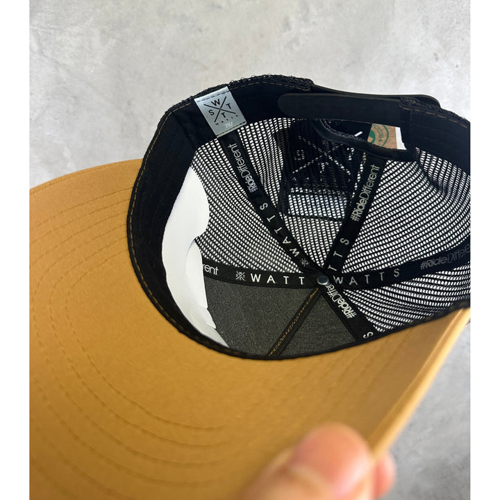 WATTS Tribe Cap - Brown Pink Neon