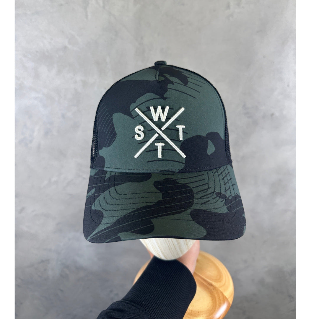 WATTS Tribe Cap - Green Camo