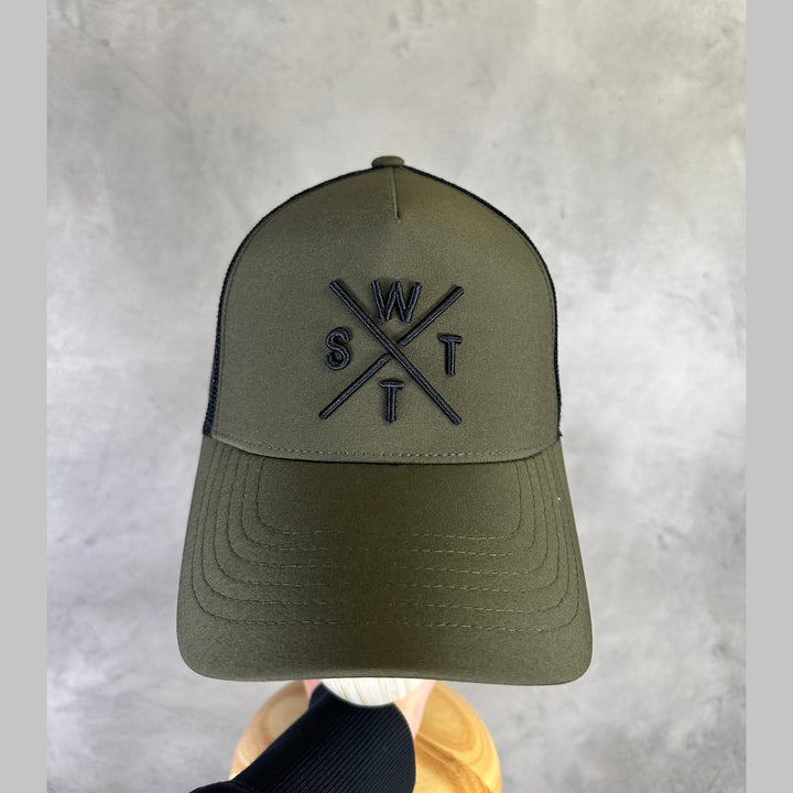 WATTS Tribe Cap - Khaki/Black