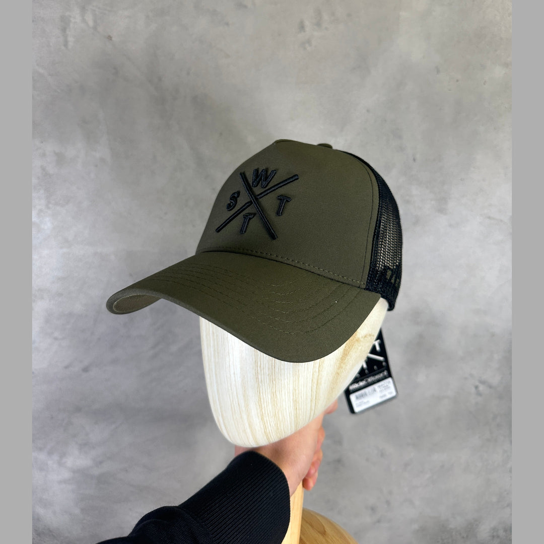 WATTS Tribe Cap - Khaki/Black