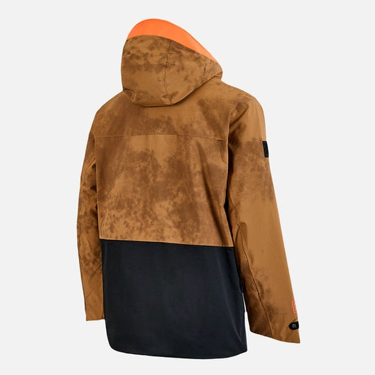 WATTS X-Temper Ski Jacket - Brown Tie Dye