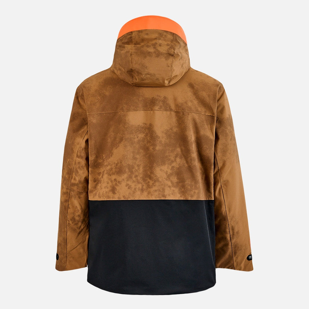 WATTS X-Temper Ski Jacket - Brown Tie Dye