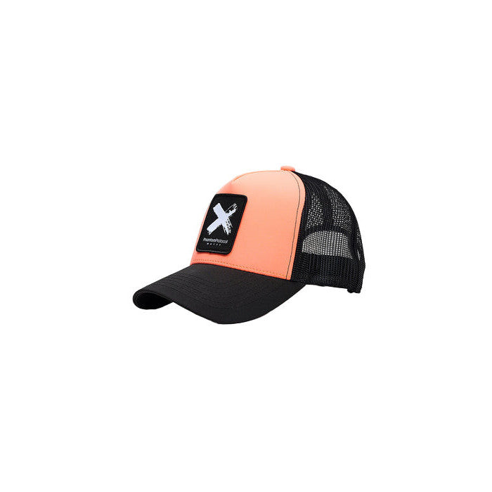 X-Tribe Cap Neon Coral from WATTS, mesh back and adjustable strap.