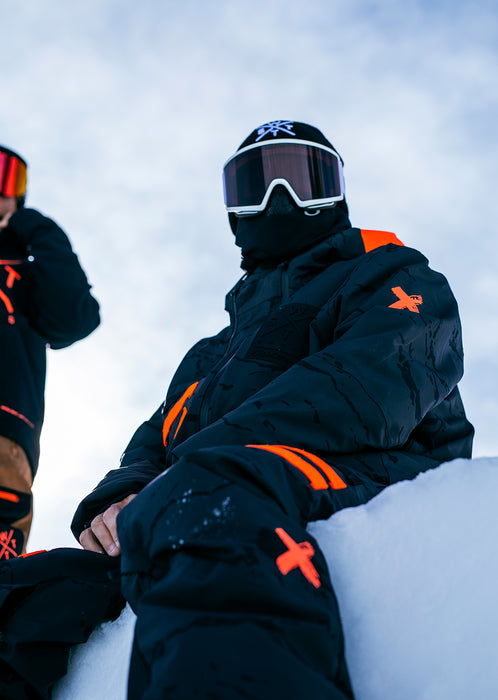 WATTS X-Rodeo Ski Pants - Anthracite Grey Camouflage