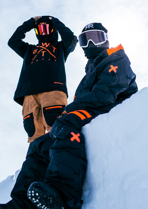 WATTS X-Wear Ski Jacket - Anthracite Gray Camouflage