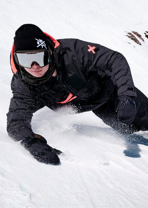 WATTS X-Wear Ski Jacket - Anthracite Gray Camouflage