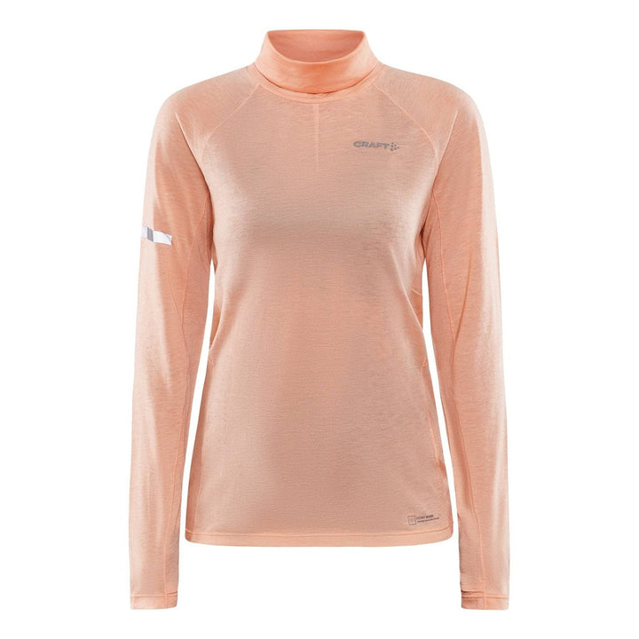 ADV SubZ Wool LS Tee W - Cosmo-Melange - SAMPLE DROP