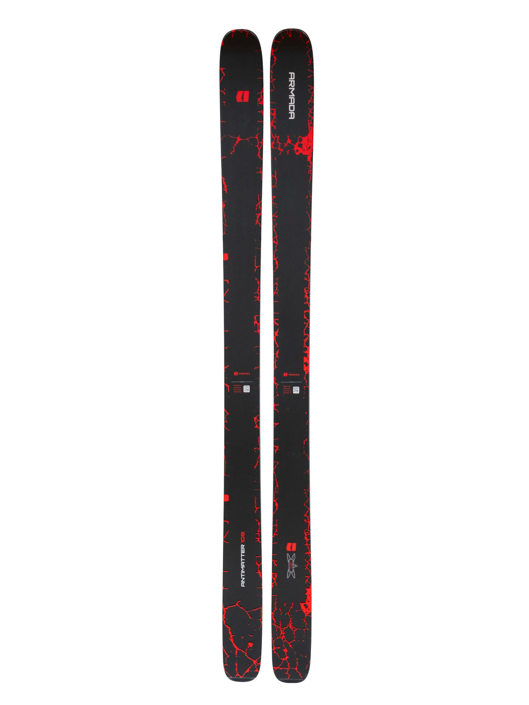 Armada Antimatter 108 skis – topsheet and base