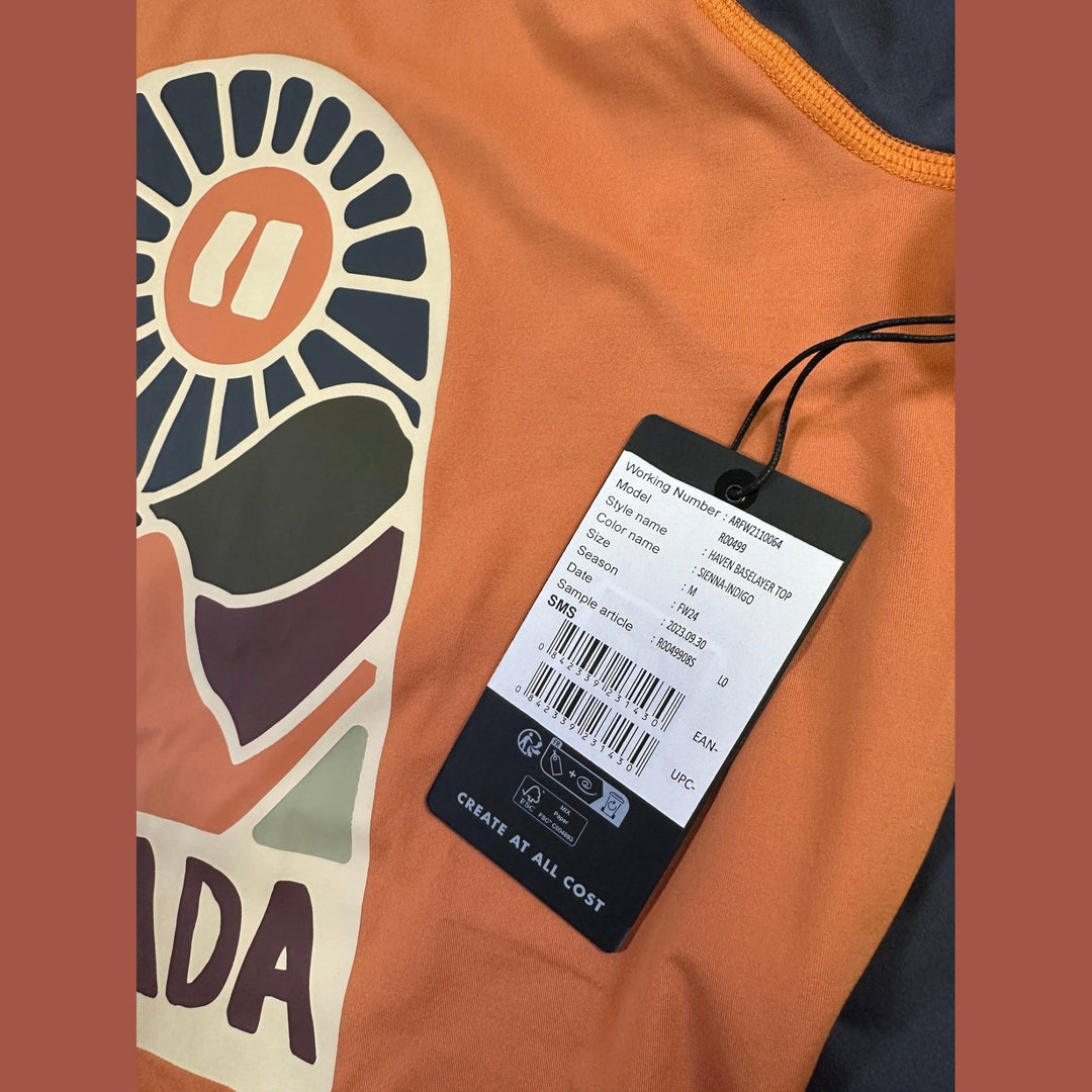 Armada Haven Long Sleeve Base Layer - Sienna - SAMPLE DROP