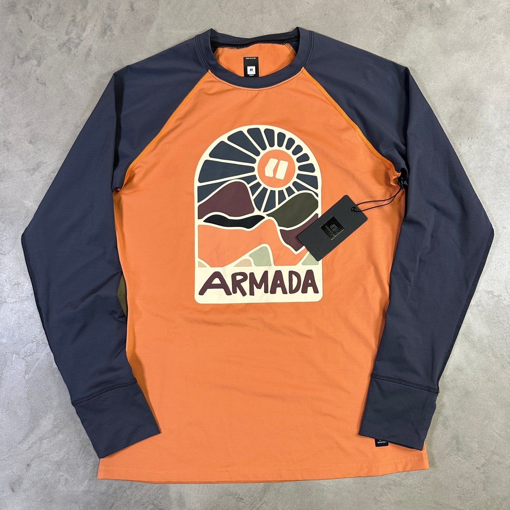 Armada Haven Long Sleeve Base Layer - Sienna - SAMPLE DROP
