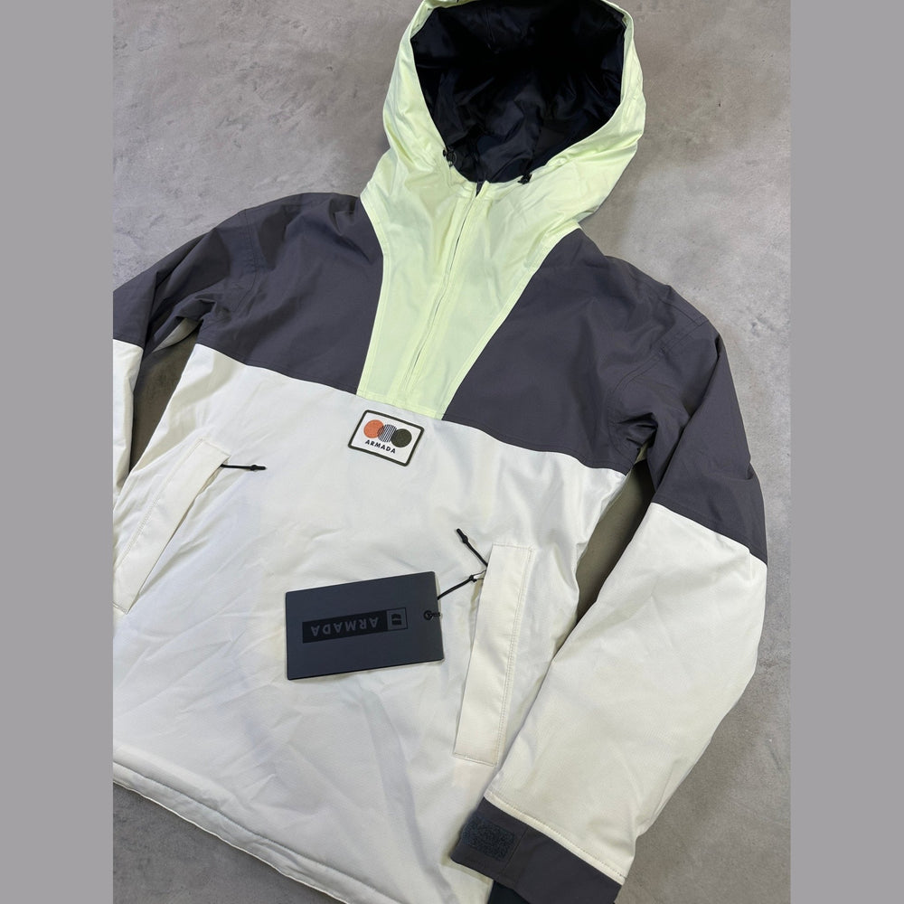 Armada Madaket 2L Insulated Anorak - Cream - SAMPLE DROP