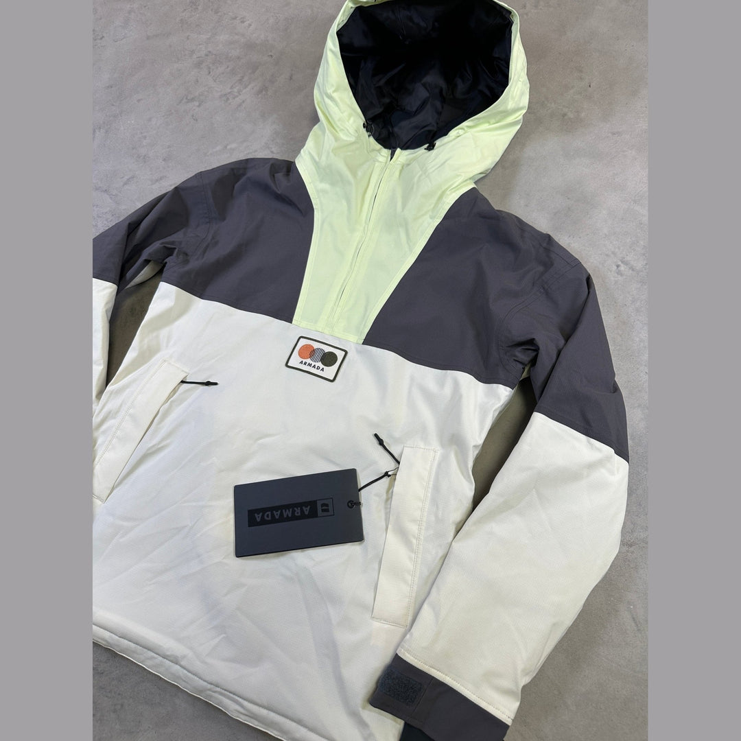 Armada Madaket 2L Insulated Anorak - Cream - SAMPLE DROP