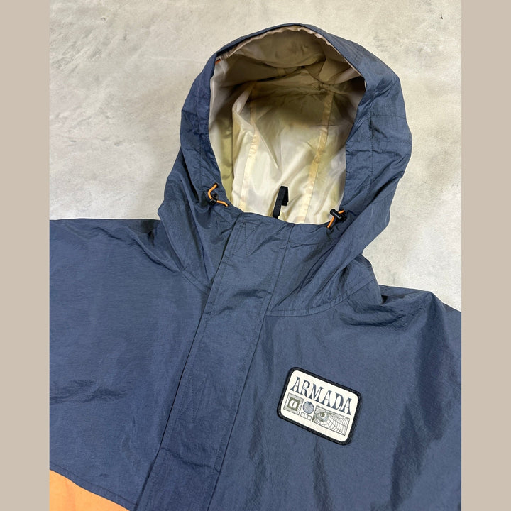 Armada Murph Windbreaker - Indigo Sienna - SAMPLE DROP