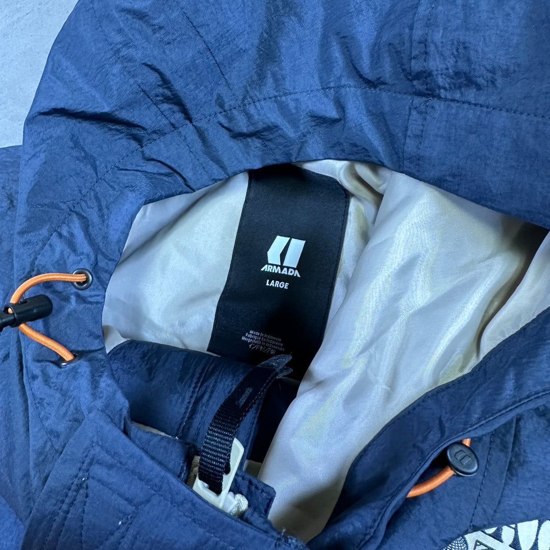 Armada Murph Windbreaker - Indigo Sienna - SAMPLE DROP