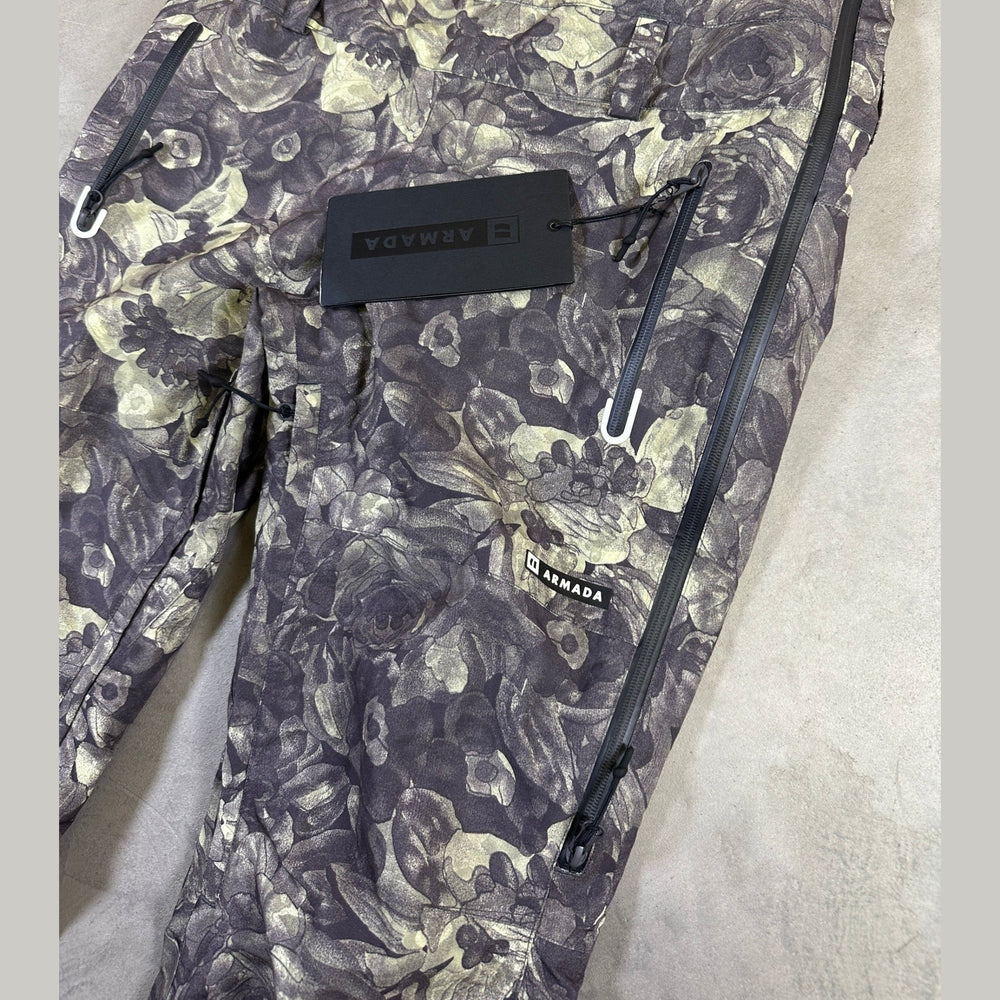Armada Pascore 2l Bib Pants - Floral Camo Black - SAMPLE DROP
