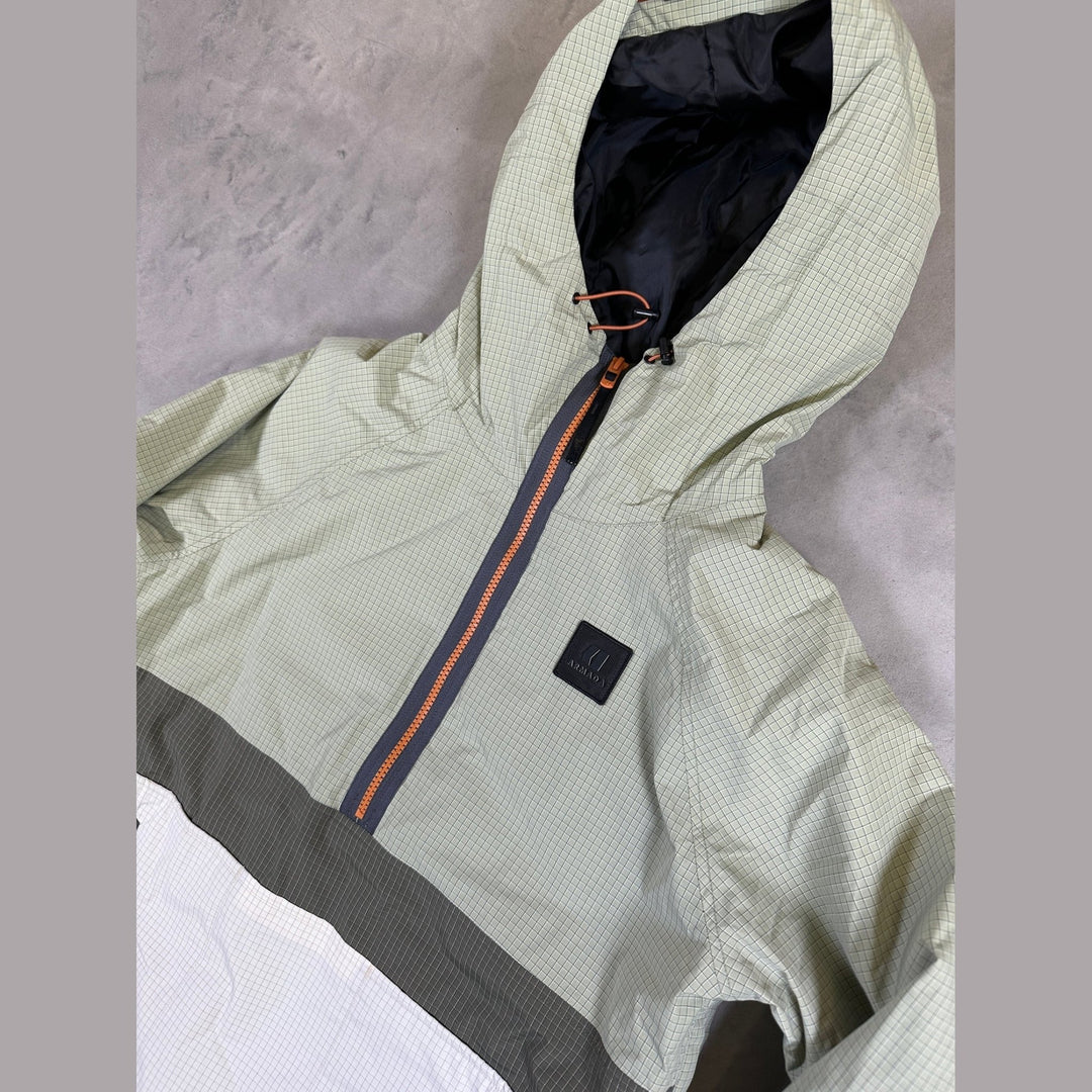 Armada Rosalie 2L Insulated Anorak - Macha Olive Cream - SAMPLE DROP