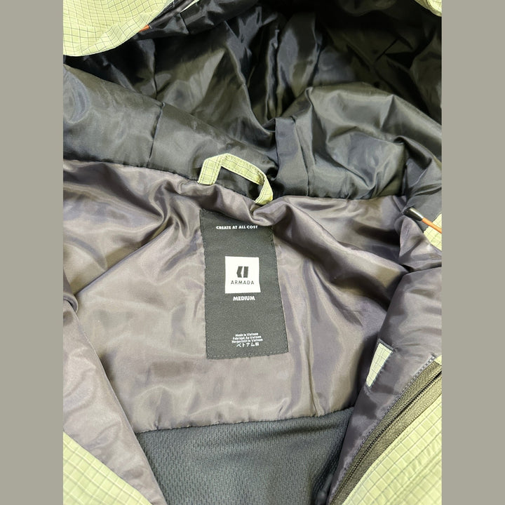 Armada Rosalie 2L Insulated Anorak - Macha Olive Cream - SAMPLE DROP