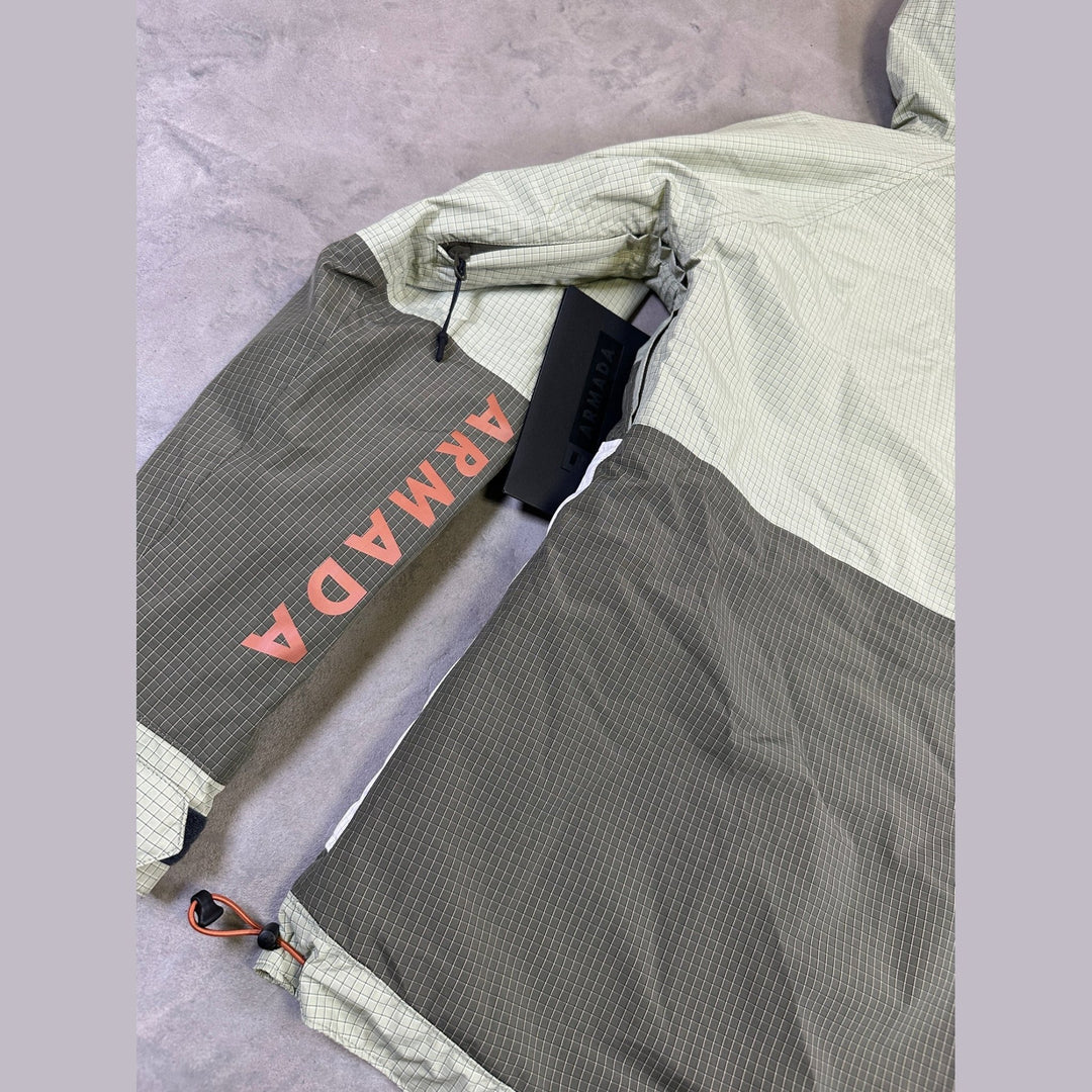 Armada Rosalie 2L Insulated Anorak - Macha Olive Cream - SAMPLE DROP