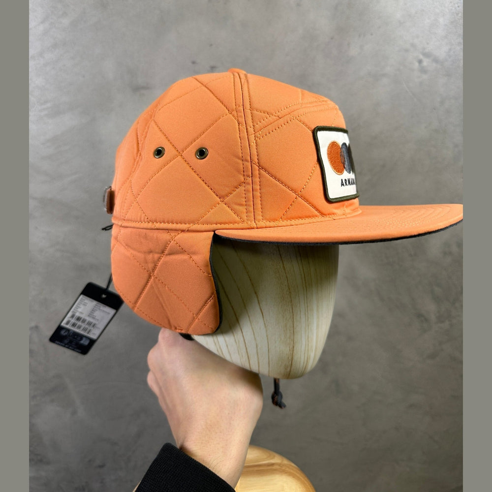 Armada Seven Panel Quilted Hat - Sienna - SAMPLE DROP