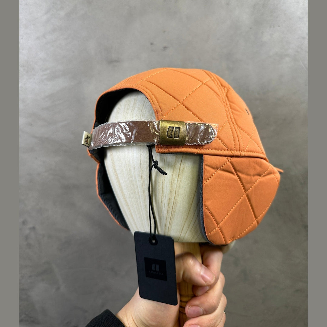 Armada Seven Panel Quilted Hat - Sienna - SAMPLE DROP