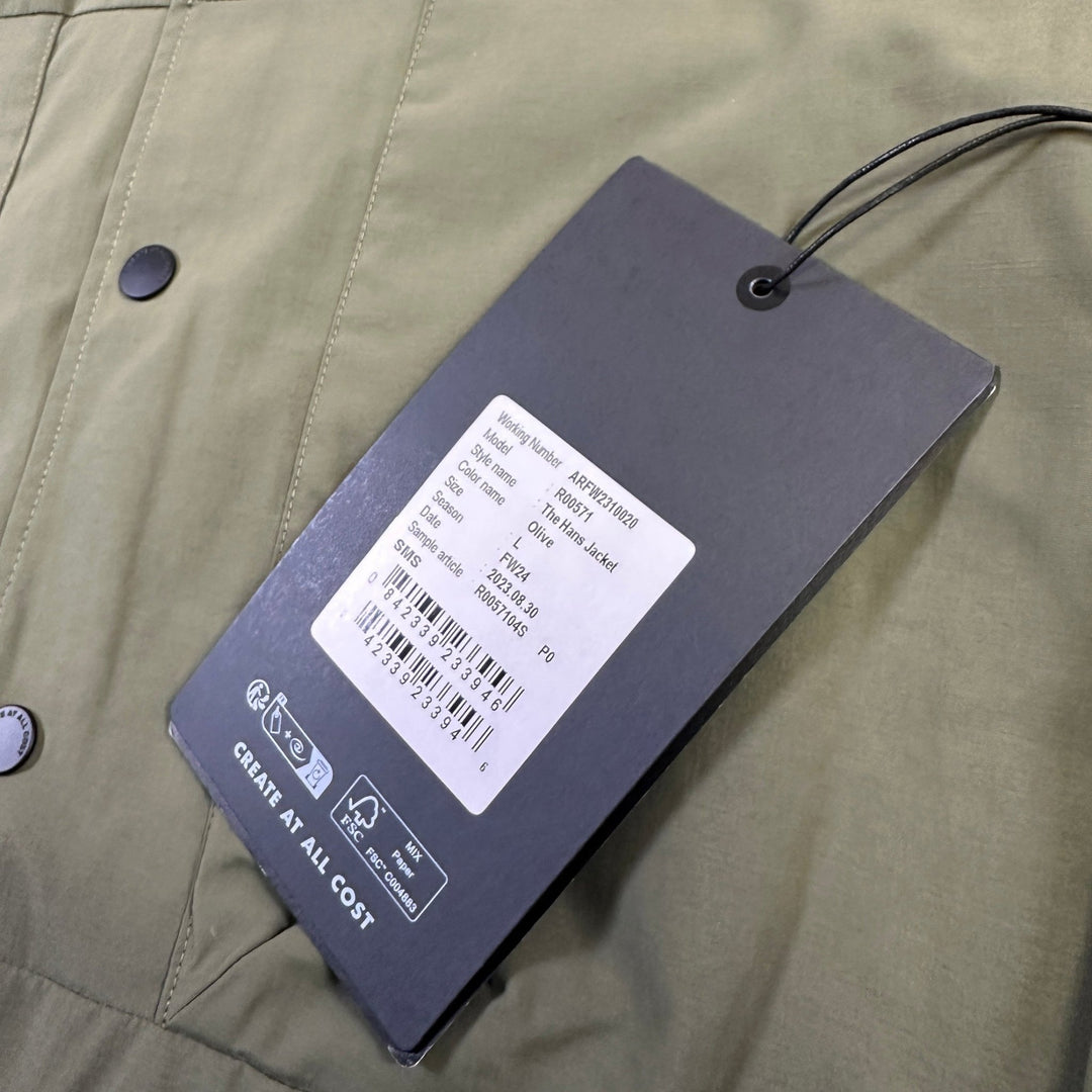 Armada The Hans Jacket - Olive - SAMPLE DROP