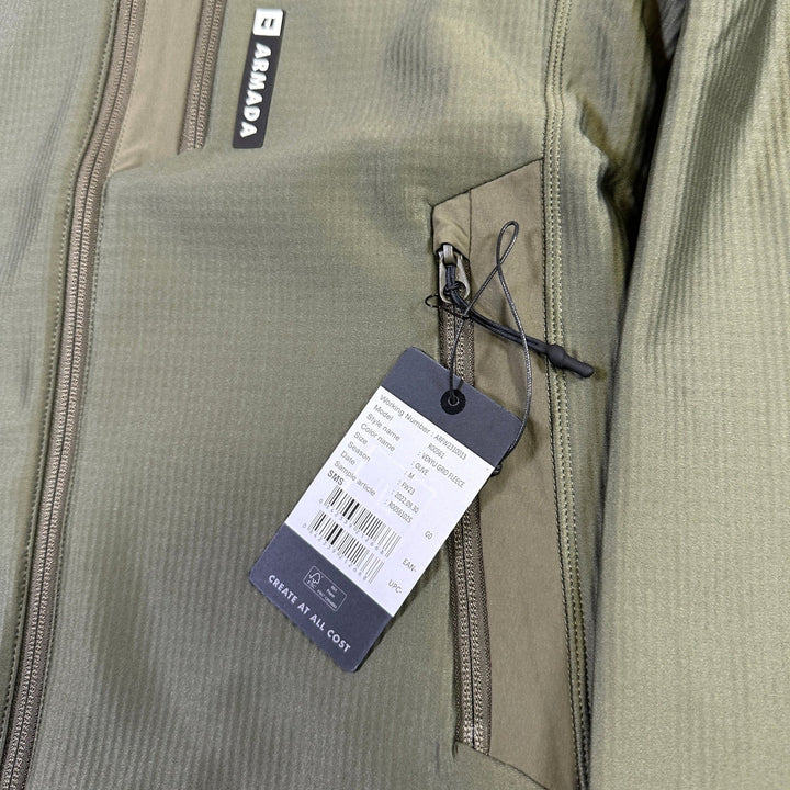 Armada Venyu Grid Full Zip Fleece - SAMPLE DROP