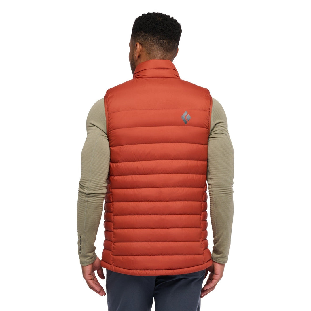Black Diamond Men’s Access Down 2.0 Vest - Burnt Sienna - SAMPLE DROP
