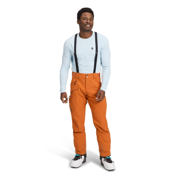 Black Diamond Men’s Dawn Patrol Pants - Saffron Burnt Sienna - SAMPLE DROP